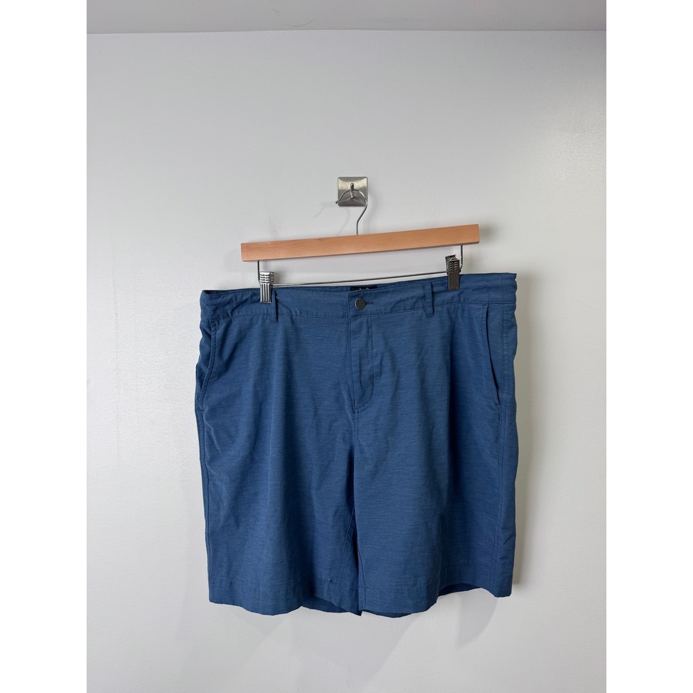 Faherty Men Blue All Day Short Hybrid Stretch Size 36